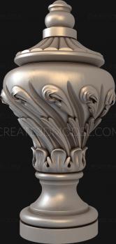 Vases (VZ_0001) 3D model for CNC machine