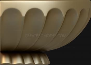 Vases (VZ_0004) 3D model for CNC machine