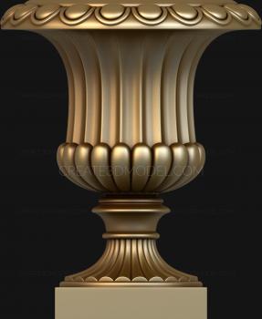 Vases (VZ_0024) 3D model for CNC machine