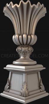 Vases (VZ_0025) 3D model for CNC machine